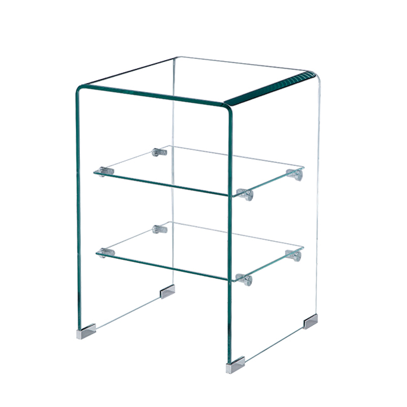 Bed Side Tables With Drawers Cube Table Metal Drawer Curve Nightstand End Bedroom 3 Storage Strorage Modern Decorative