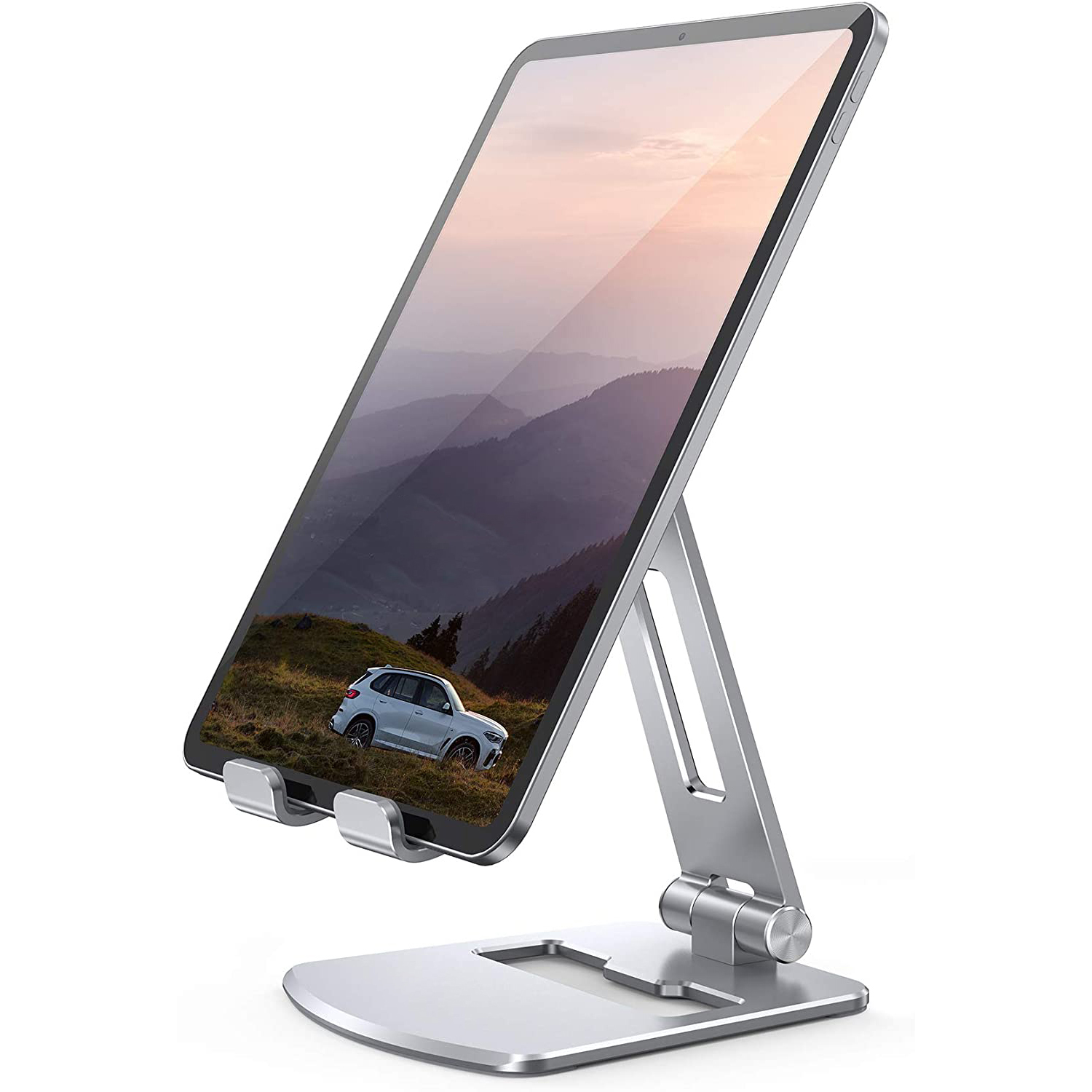 XIDU adjustable tablet holder 360-degree rotating foldable portable holder tablet