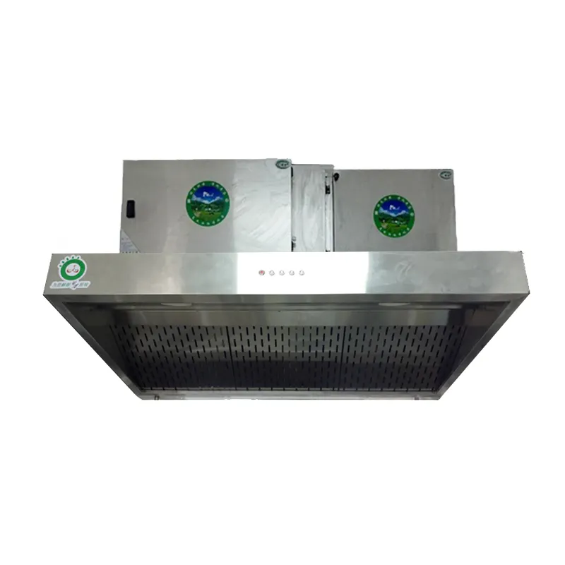 Commercial kitchen 95% removal rate hotel exhaust system range hood