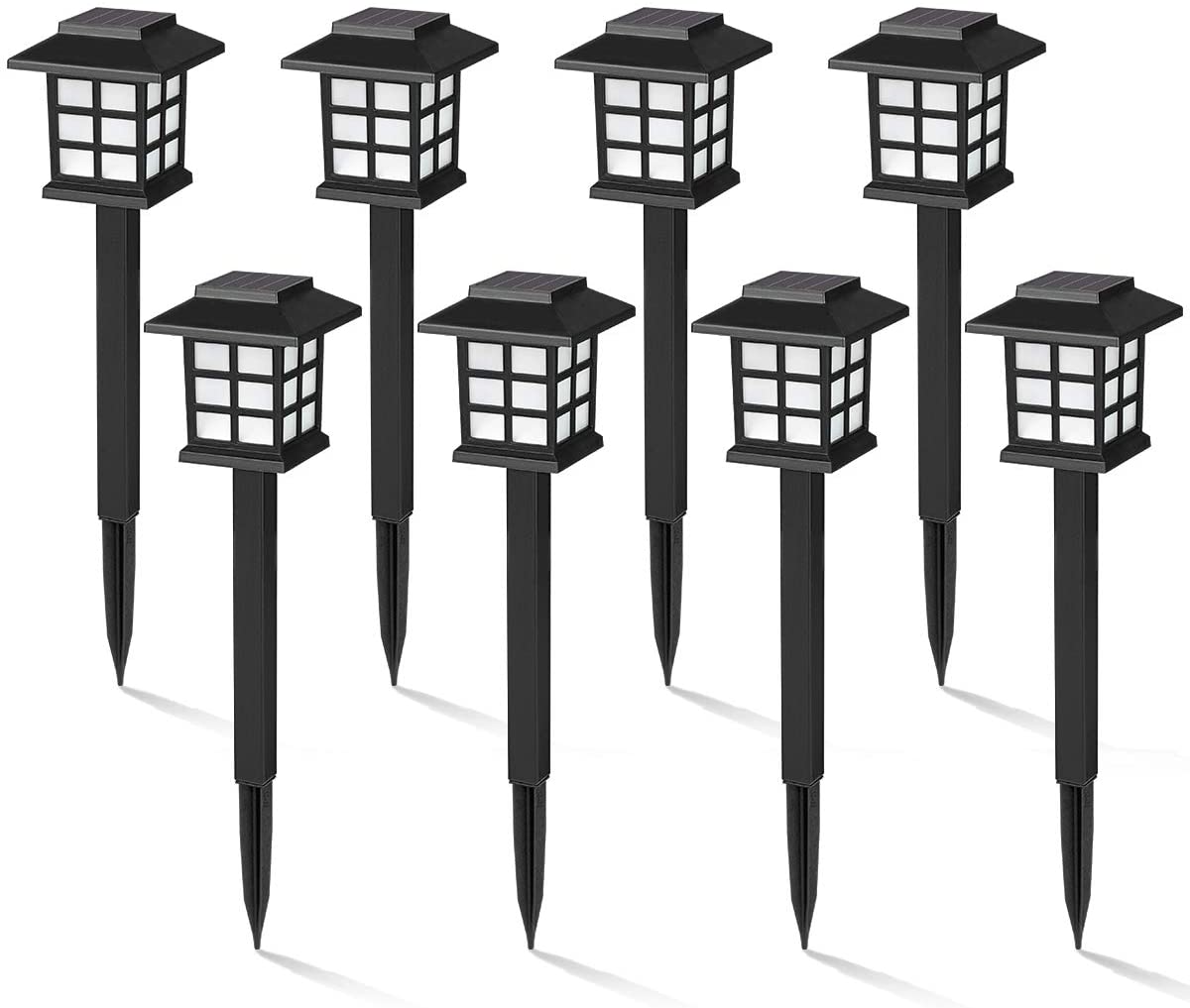 Solar Light Proper Price Top Quality Solar Powered LED Outdoor Garden 8pack-Solar Stake Light Eco Light