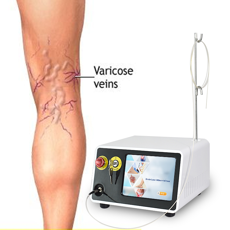 Professional medical equipment 980nm 1470nm EVLT EVLA Endovenous Vein Laser Ablation