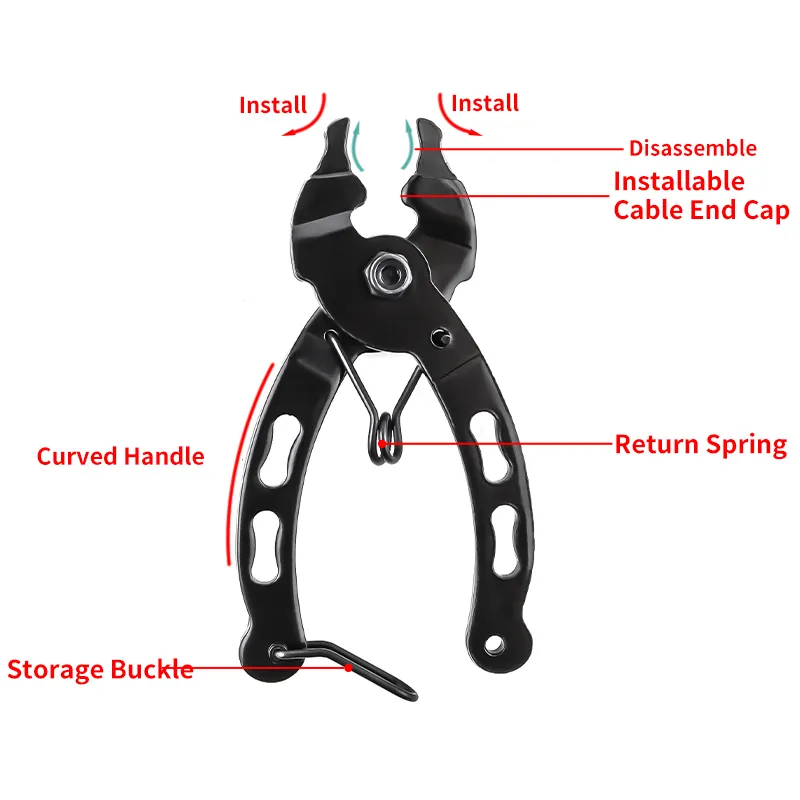 MUQZI Bicycle Link Pliers Mini Bicycle Chain Link Pliers With Cycling Chain Hook Tools For MTB Road Bike