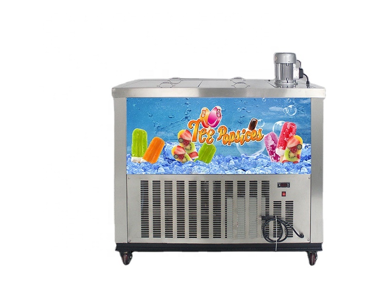 Automatic four mold popsicle machine commercial fruit popsicle machine milk ice cream machine