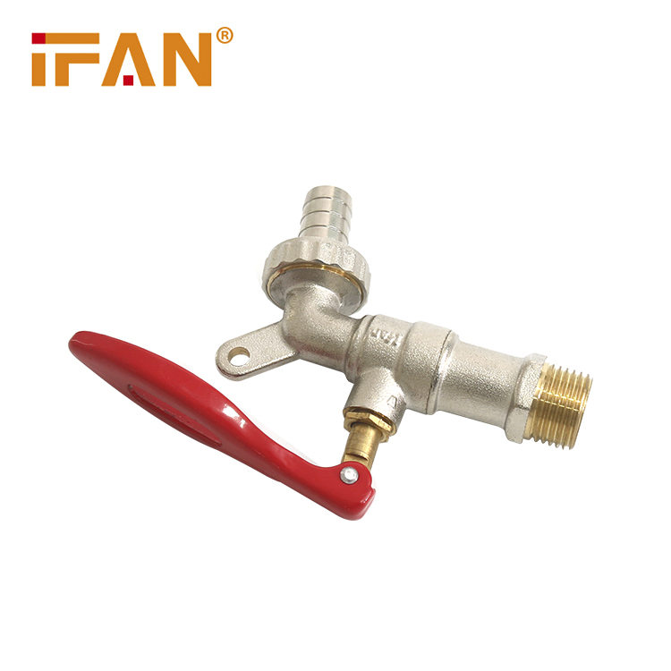 IFAN производитель 1/2 ''-3/4'' Pn25 запираемый латунный кран Bibcock кран латунный кран Bibcock с ручкой блокировки