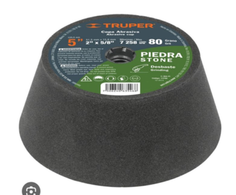 5inch Green Silicon Carbide Grinding Wheel Diamond Cup Wheel For Stone Grinding Polishing