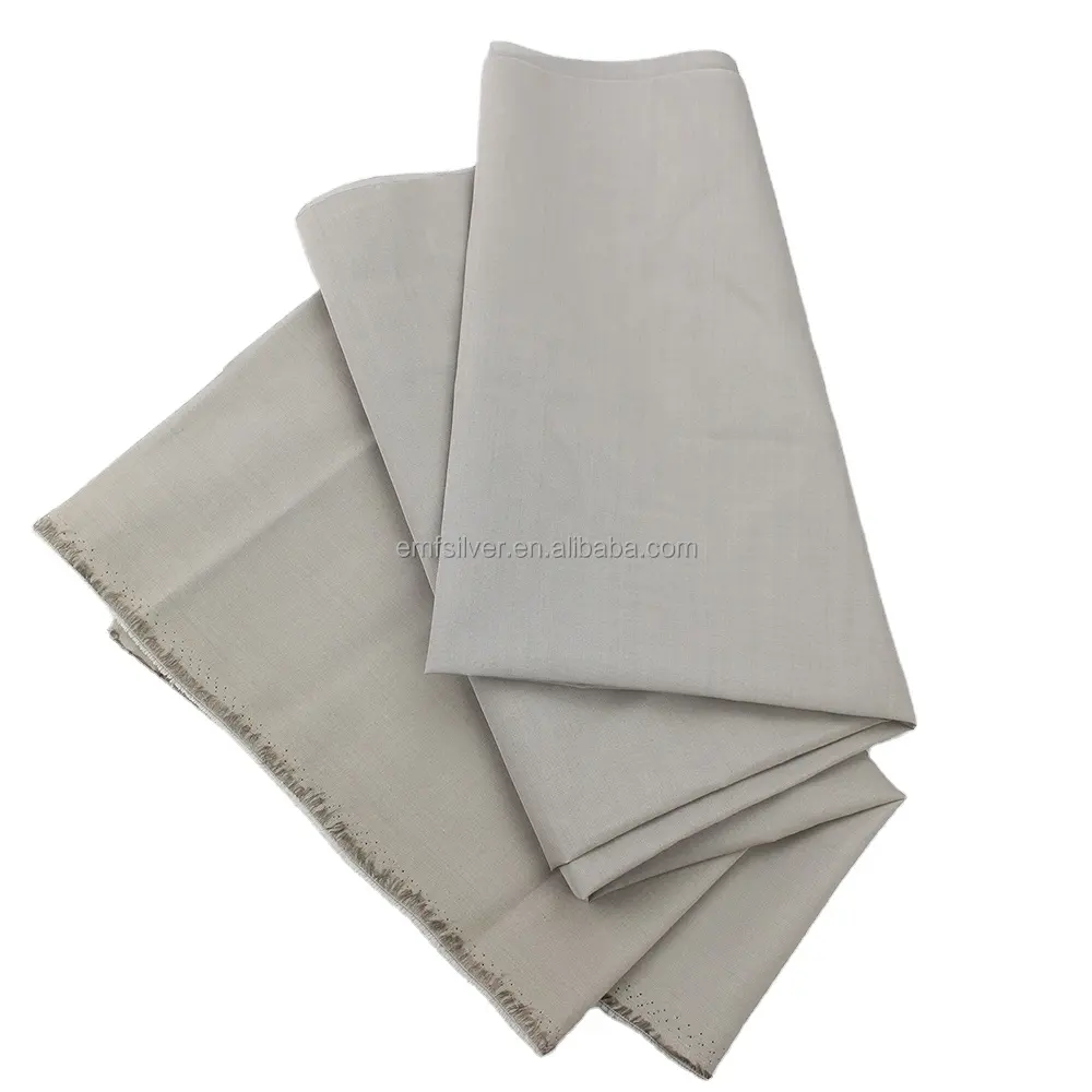 EMF Scarf 5G Radiation Protection Anti RF Safe Clothing Shielding Silver Fabric