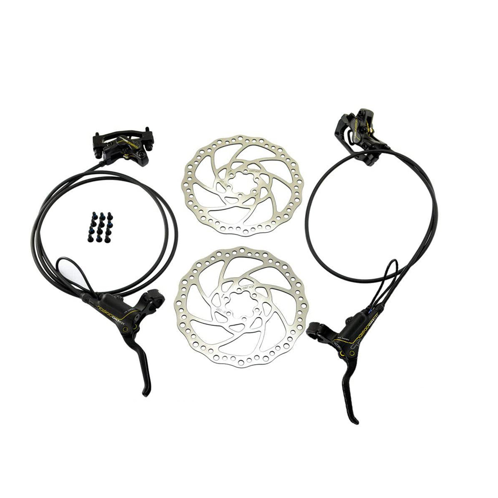 Racing Bike Parts Road Bicycle Dual Disc Oil Brakes Bicycle Brake Pad Carrier, Brand New Bicycle Brake Set