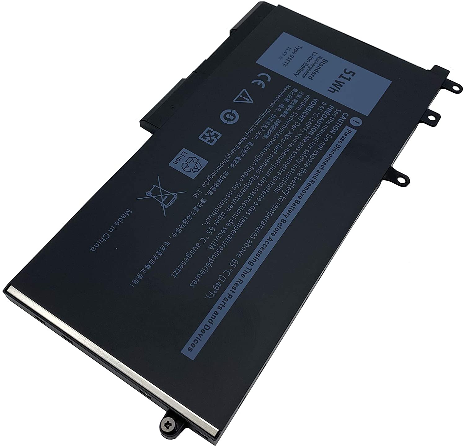 D4CMT 4yfvg 11,4 V 51Wh Аккумулятор для ноутбука Dell Precision 15 3520 3530 Latitude 5280 5480 5580 5590 5490 5288 ноутбук батарея