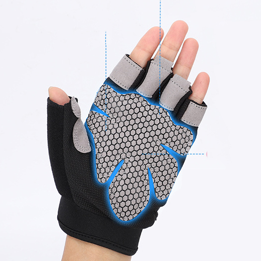 Gym Gloves Fitness Weight Lifting Gloves Body Building Training Sports Exercise Sport Workout Glove for Men Women M/L/XL