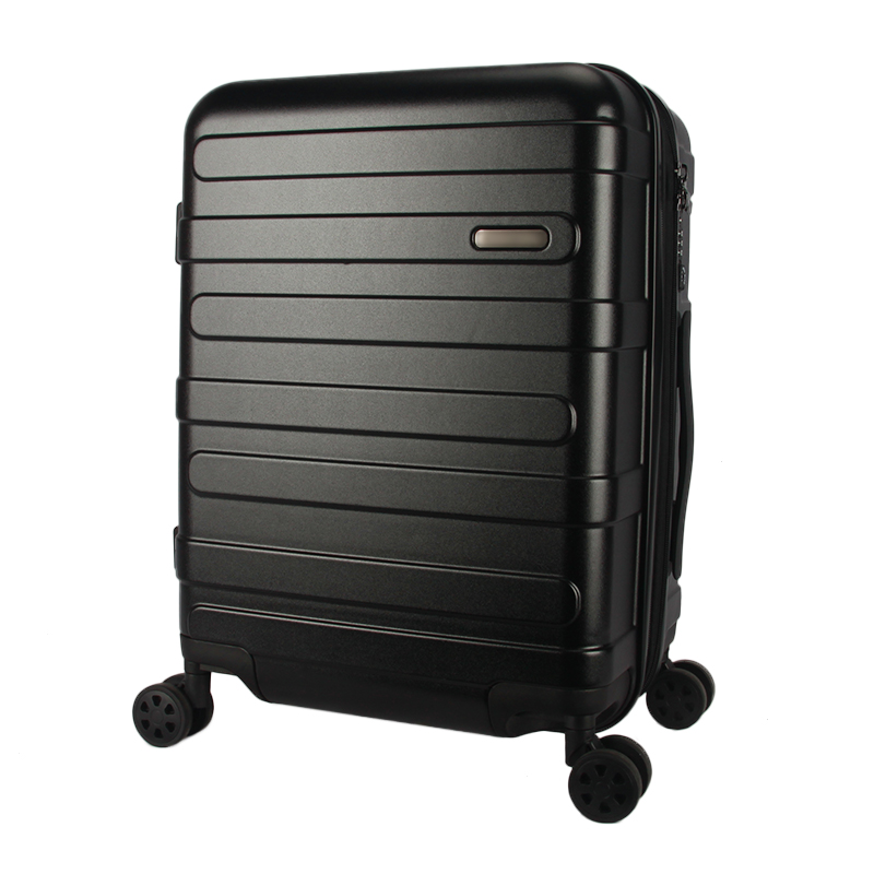 20 24 28 inch 3 Pieces Travel Suitcase Wholesale 360 Spinner Wheels Vintage Black Luggage Set