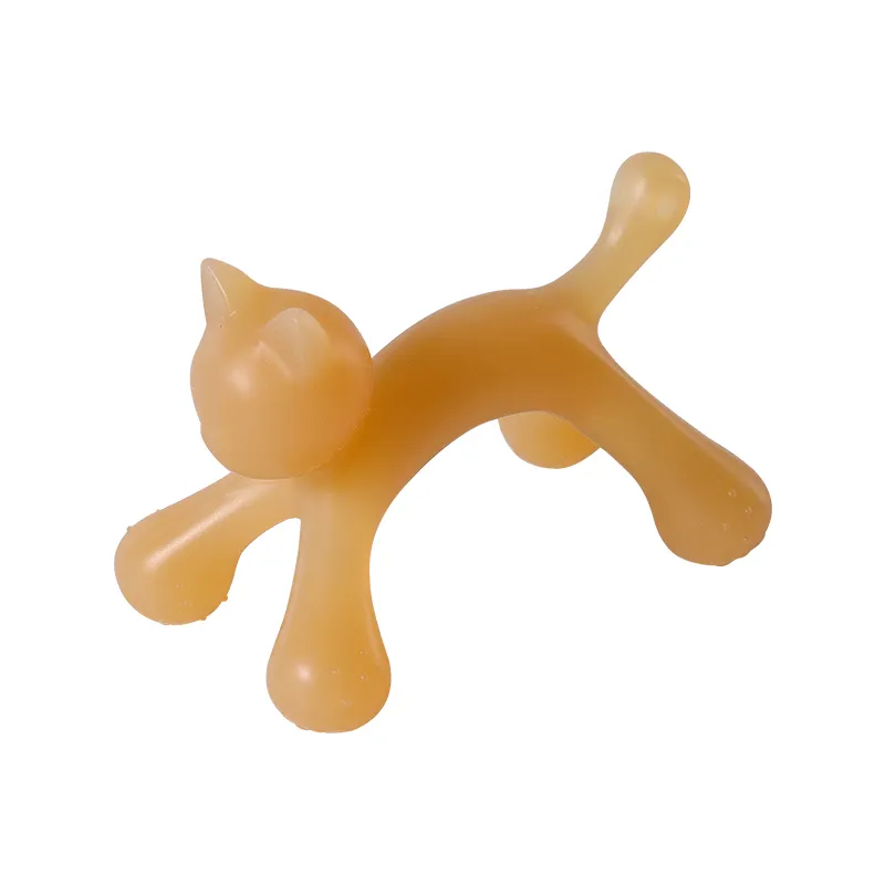 BPA Free Soft Baby Cute Kitten Shape Silicone Teething Toys Baby Teether Soother Kids Pacifier