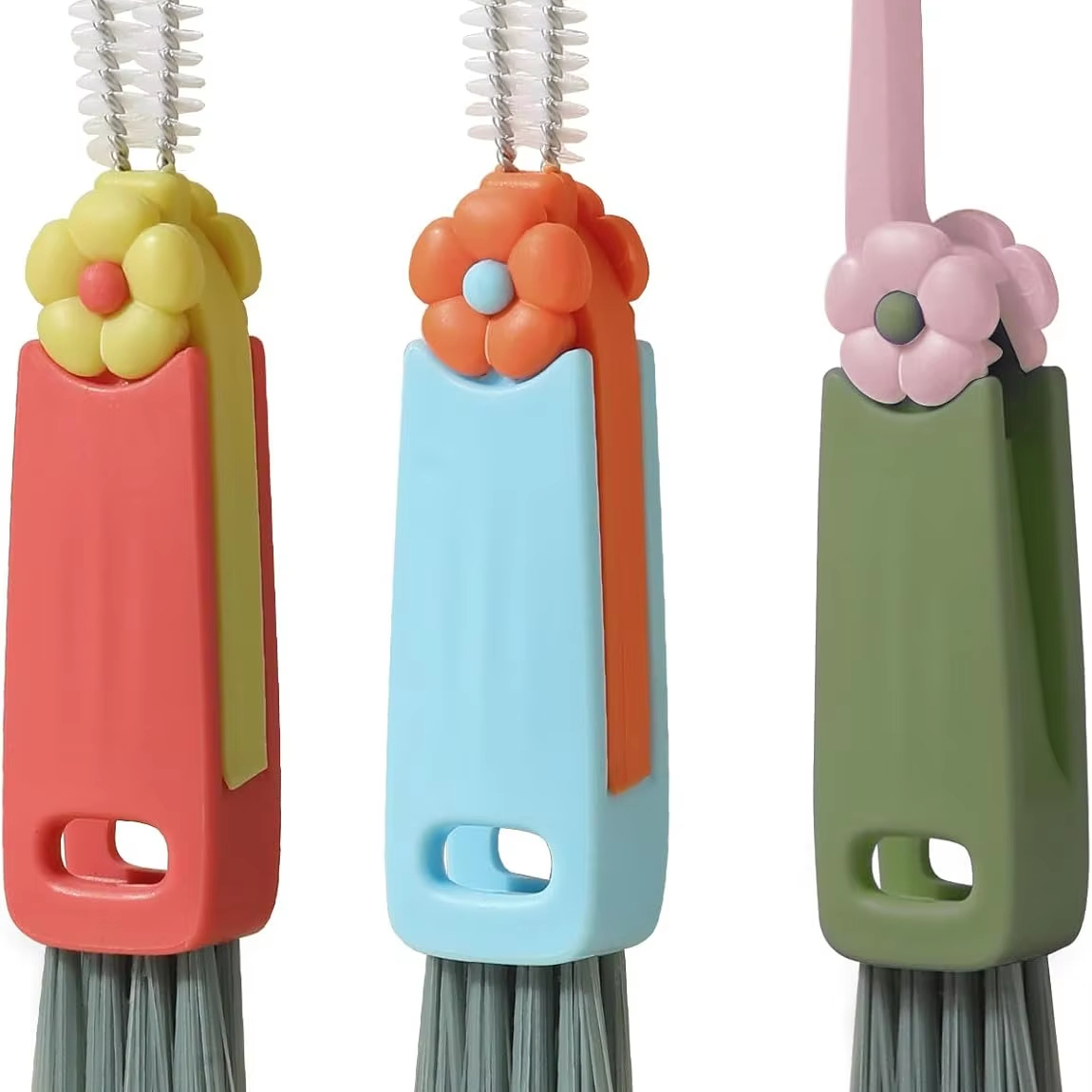 Factory Wholesale 3 in 1 Multifunctional Cleaning Brush for Home Kitchen Cleaning Tools