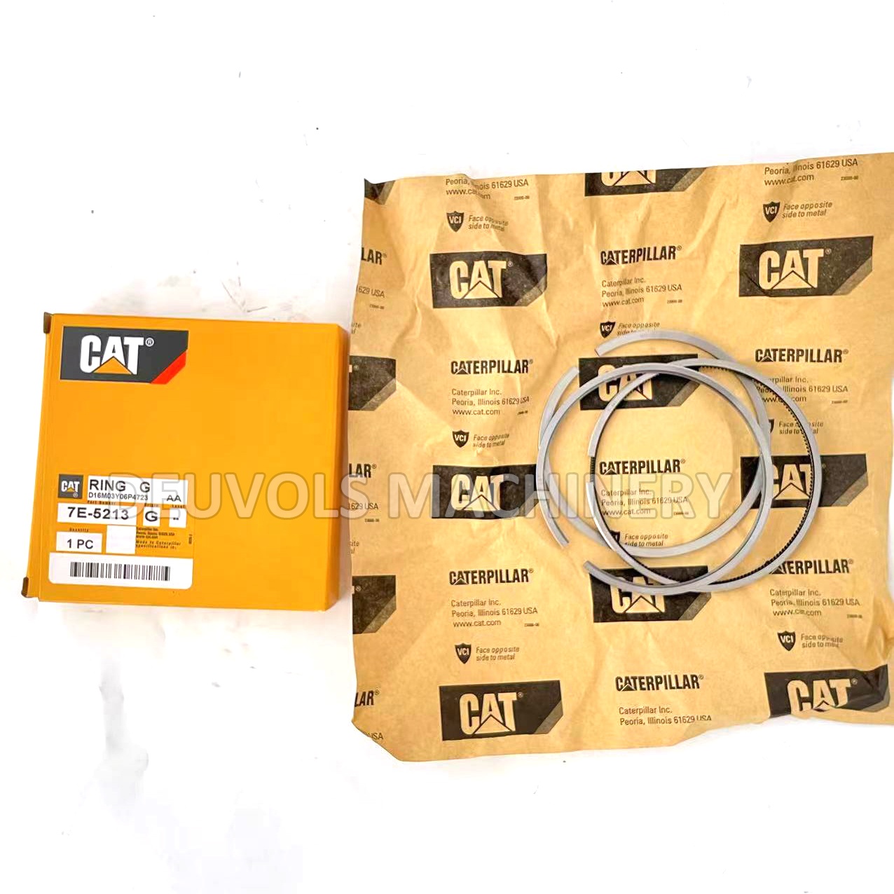 Высокое качество OEM 105 мм комплект поршневых колец STD 7E5213 S41771 для 3116 3114 дизельных двигателей