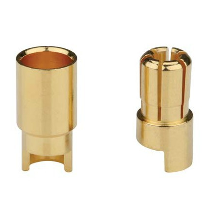 Разъем RC 6,0 мм Gold с корпусом