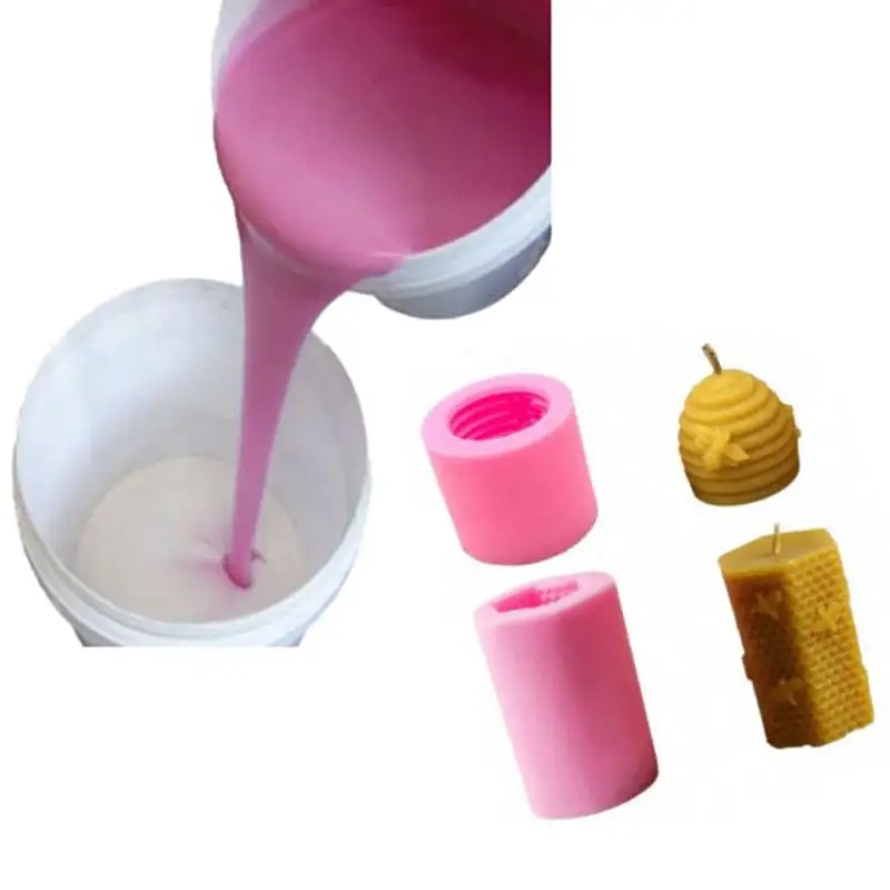 Factory Wholesale Price Condensation Tin Cure Liquid RTV Silicone For Various Candle Mold Making