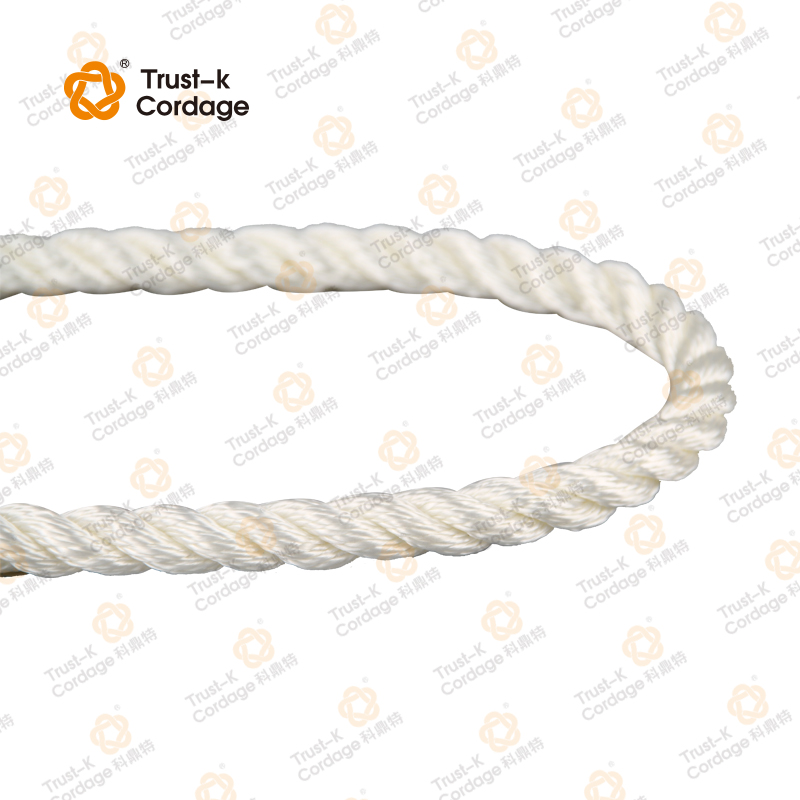 polyester 3 strand twisted ropes/marine ropes