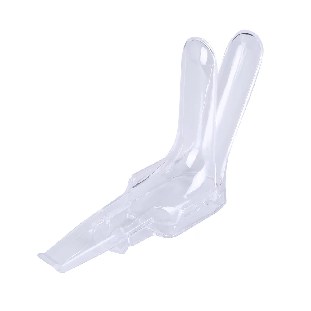 gynecological sterile medical disposable grade plastic screw type vaginal speculum