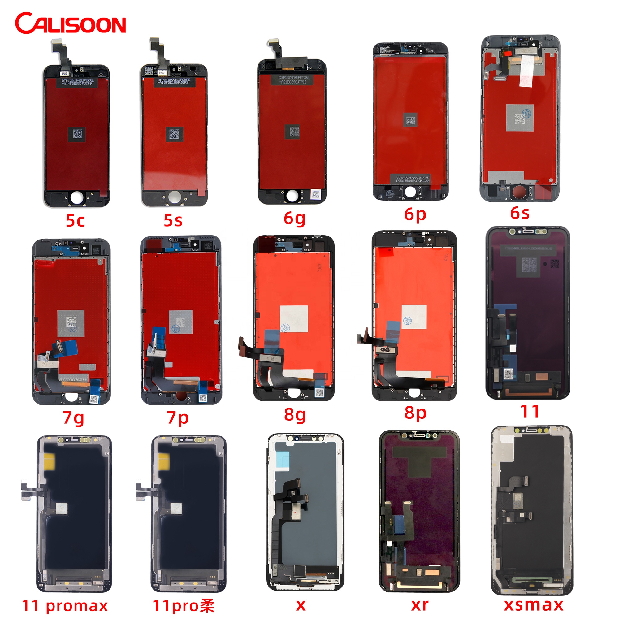 Новый ЖК-дисплей для 7 8x11 сенсорный экран для iphone 7 8 11 12 13 pro max x xs xr сменный сенсорный ЖК-экран
