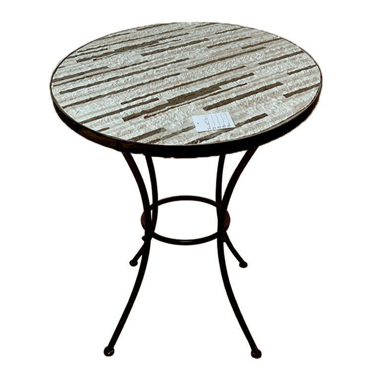 Newart custom dinner coffee tea dining furniture ceramic tiles mosaic round table for terrasses