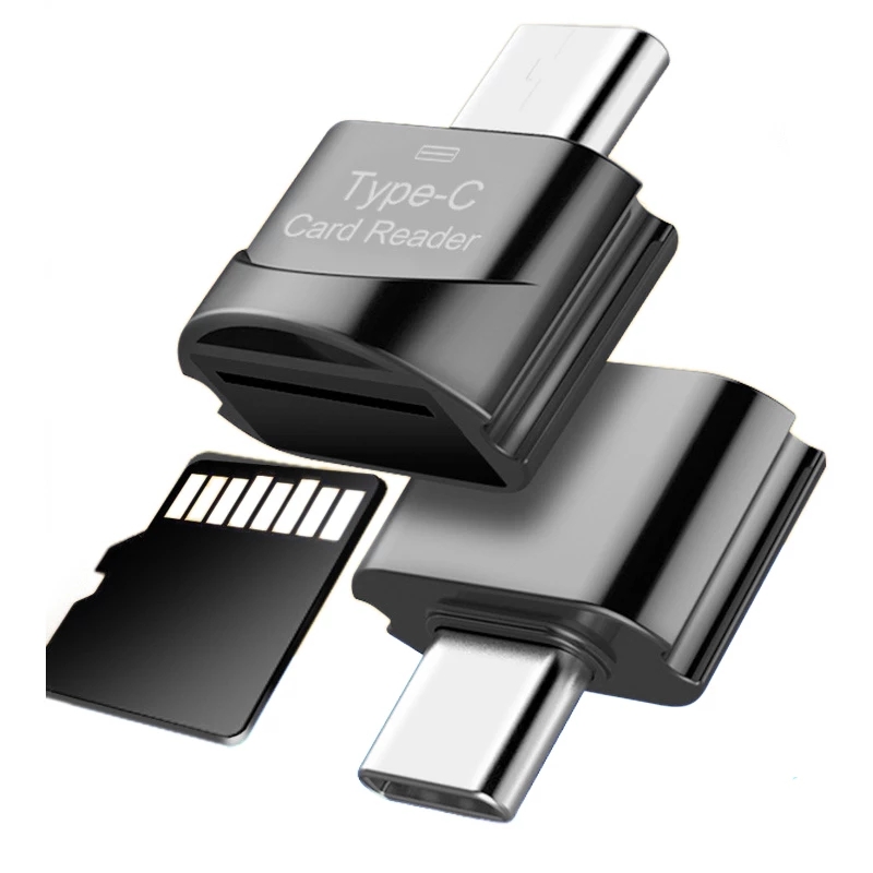 Newest Mini USB 3.0 Type C To Micro-SD TF Card Reader Smart Memory Card Reader For Laptop Adapter OTG Cardreader