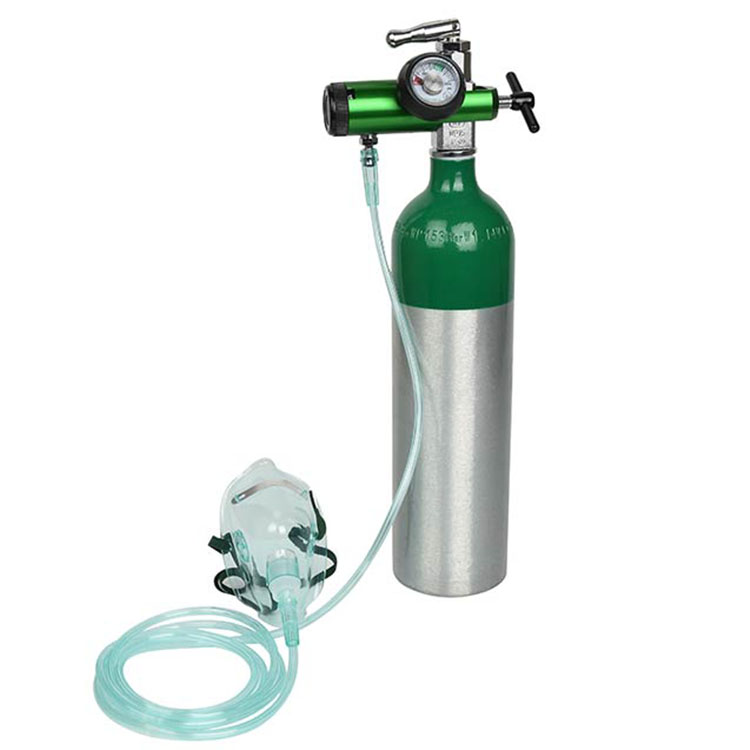 Certificated High Pressure 4L 6L 8L Medical Aluminum Oxygen Cylinder Made in China