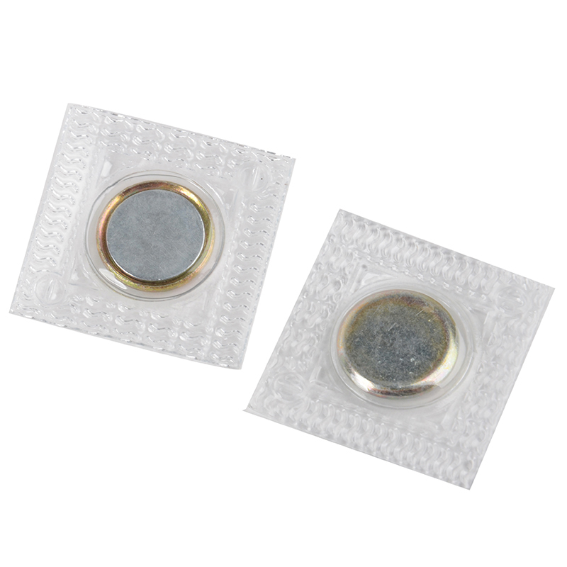 Free Samples Sewing Button with PVC Cover Strong Invisible Plastic Magnet Button