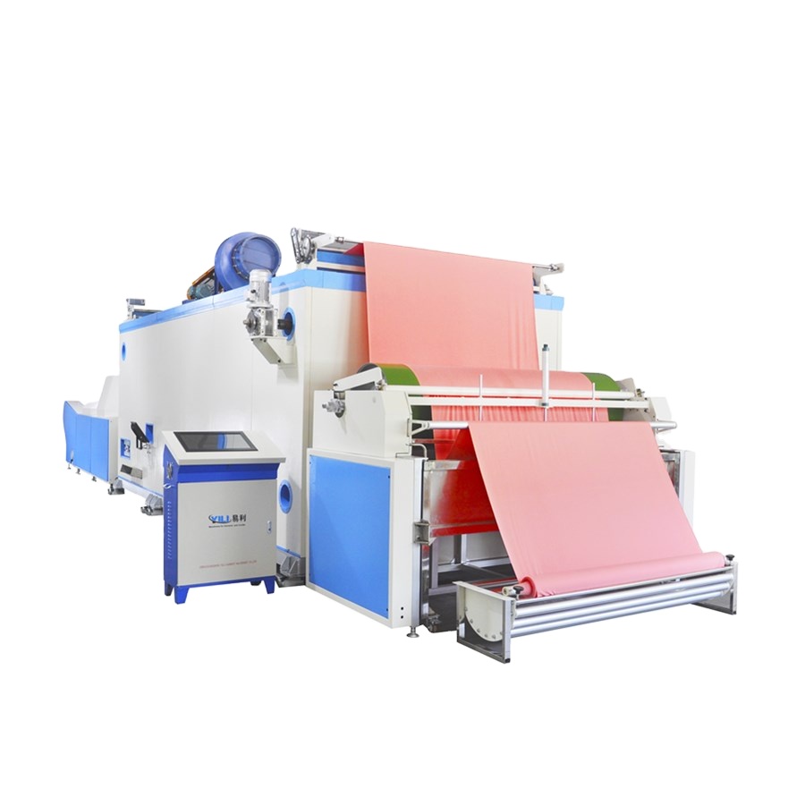 cotton fabric drying and heater shrinking machine