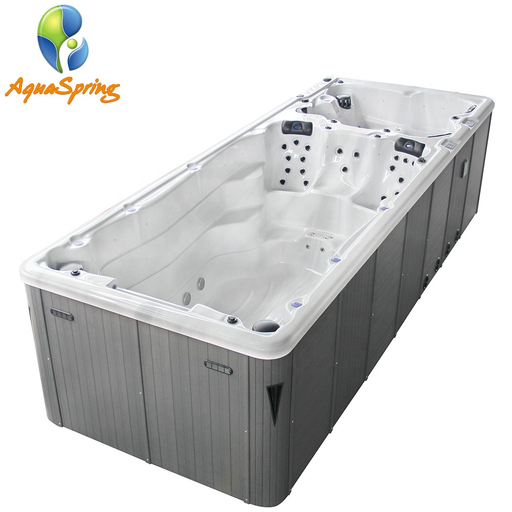 Outdoor garden large swimming pool whirlpool massage tub