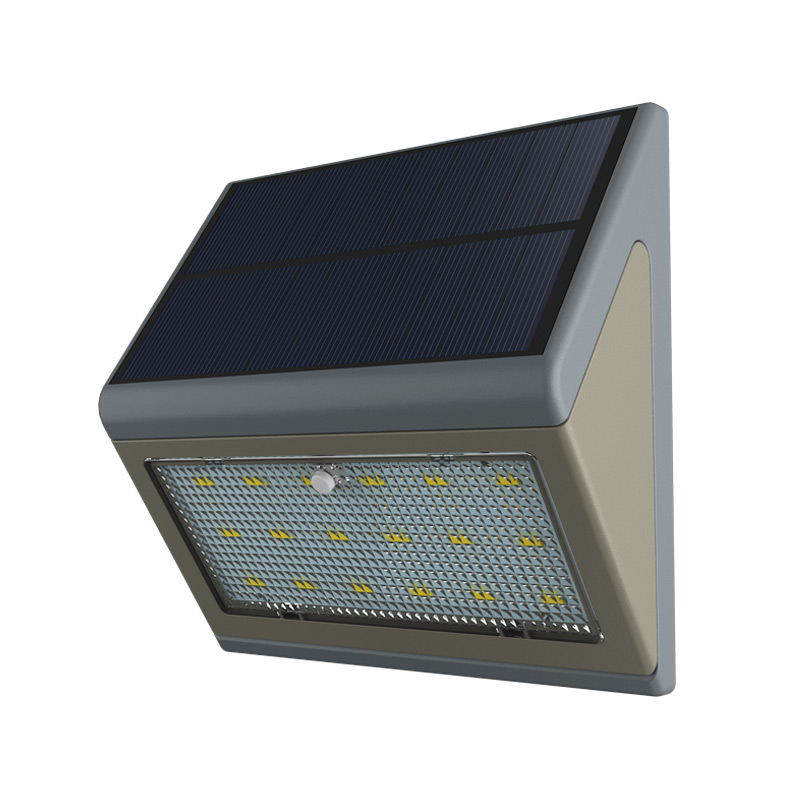 High lumen ip65 waterproof outdoor 3 5 watt night light led solar wall light