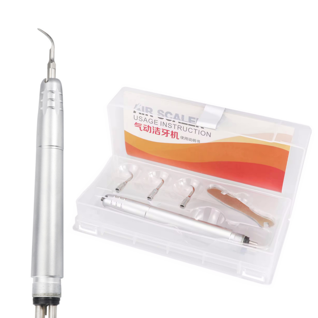 Dental Products Midwest Dental Ultrasonic Air Scaler 2/4 Holes Scaler Handpiece With 3 Tips For Dental Equipments