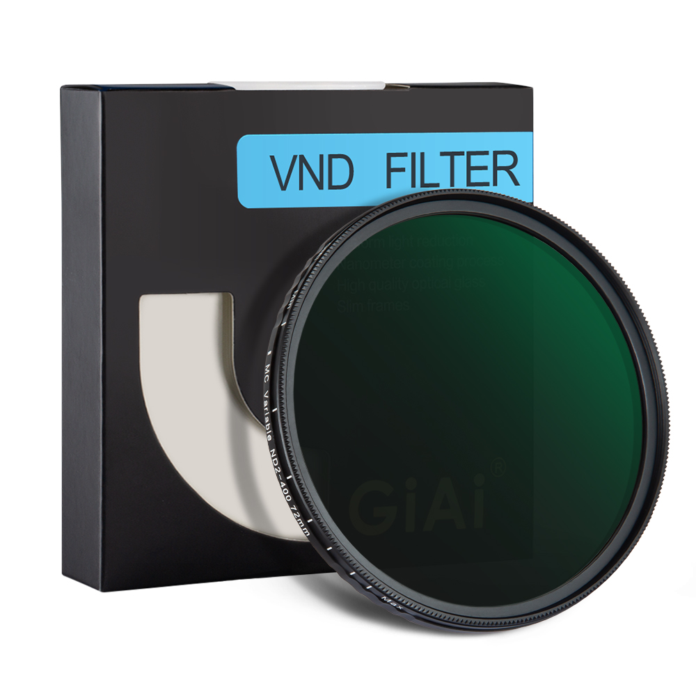 ND2-400 фильтр 52 мм 58 мм 67 мм 72 мм 77 мм 82 мм сменный nd-фильтр для Camera ND фильтров переменной