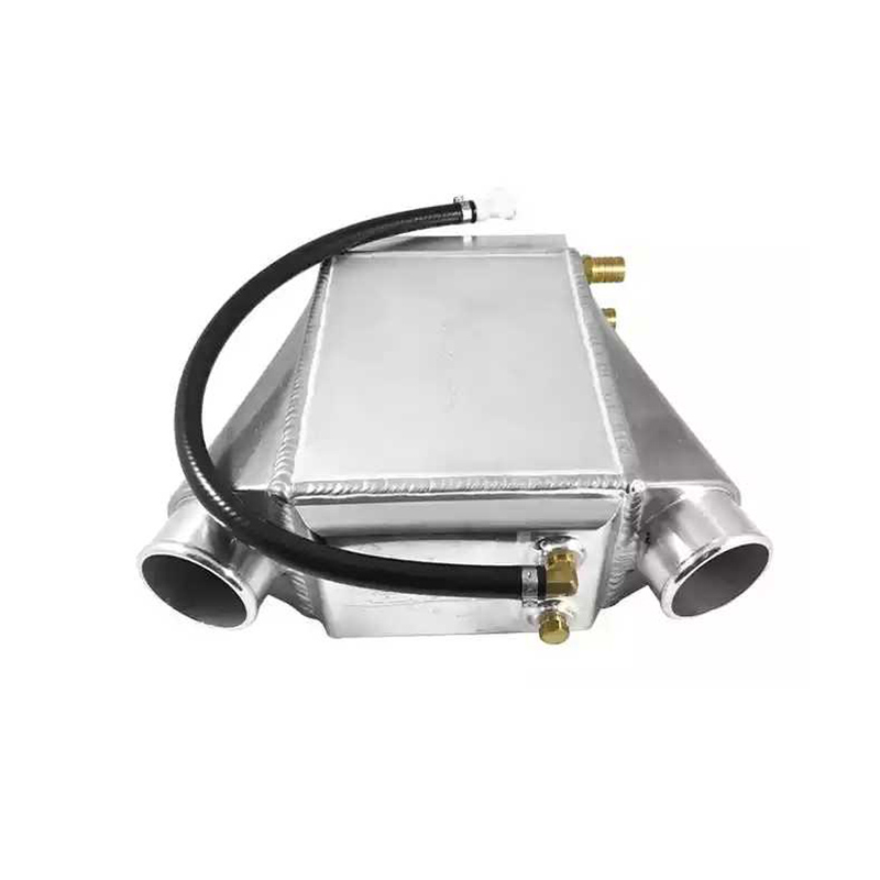 Custom made aluminum water intercooler