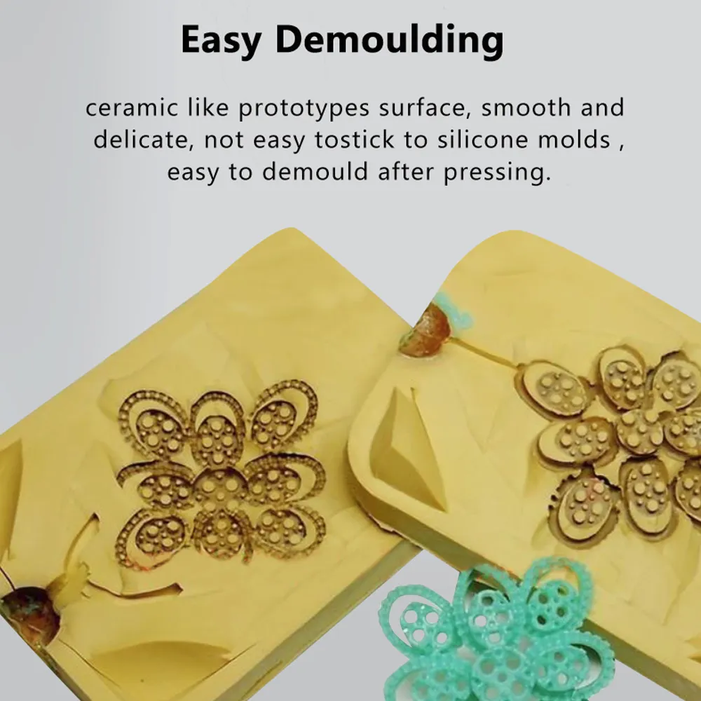 Ifun LCD 3D Printer Ceramic Resin / Wax Pressure Plastic Resin For Jewelry Bracelet High Precision Resin Skin Color