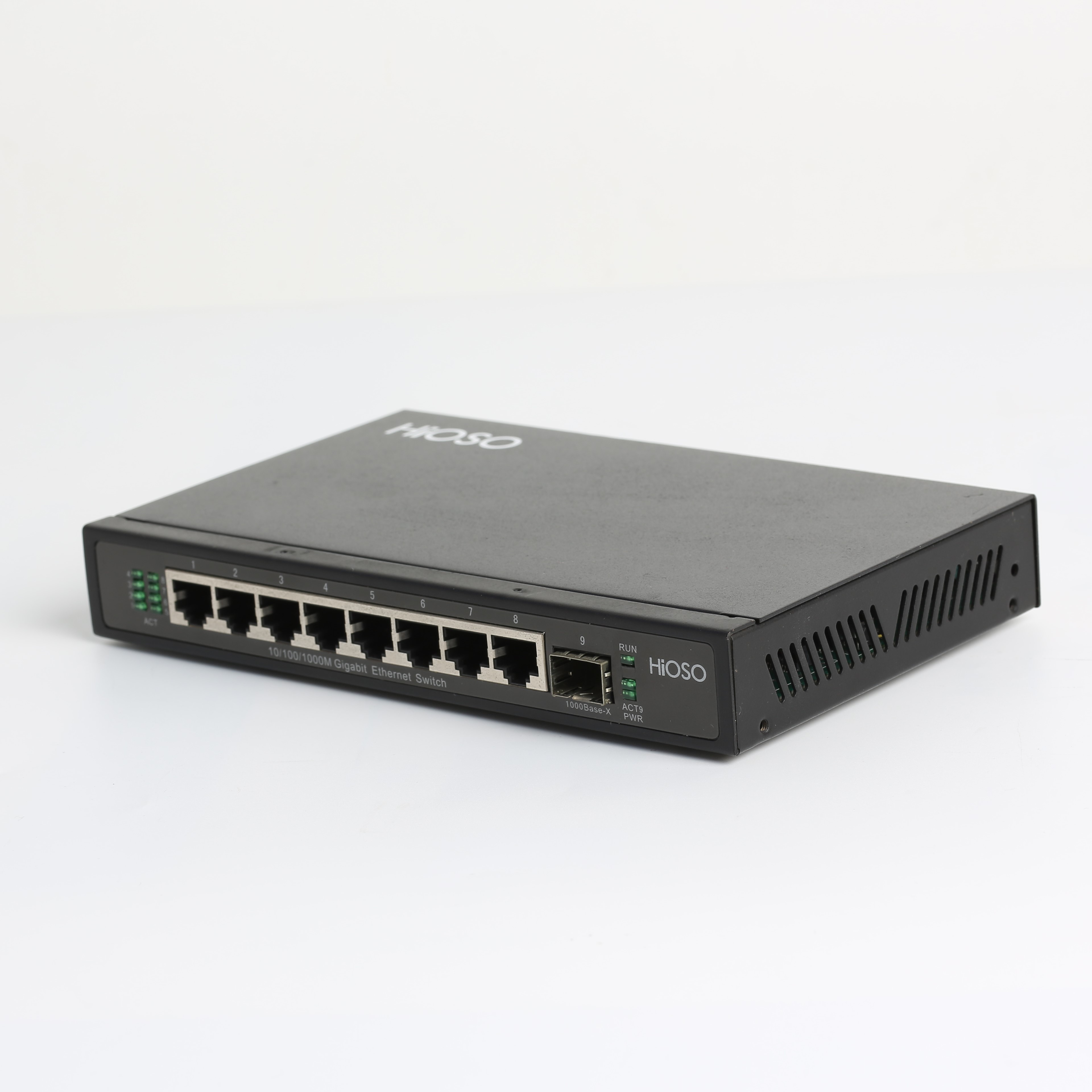 gigabit ethernet switch 9 port 10/100/1000 M for access