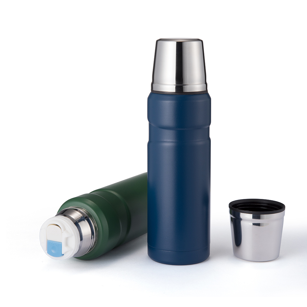 Factory Directly Supply Double Wall Insulated Stainless Steel Vacuum Insulated Thermos Hot Water Bottle Flask