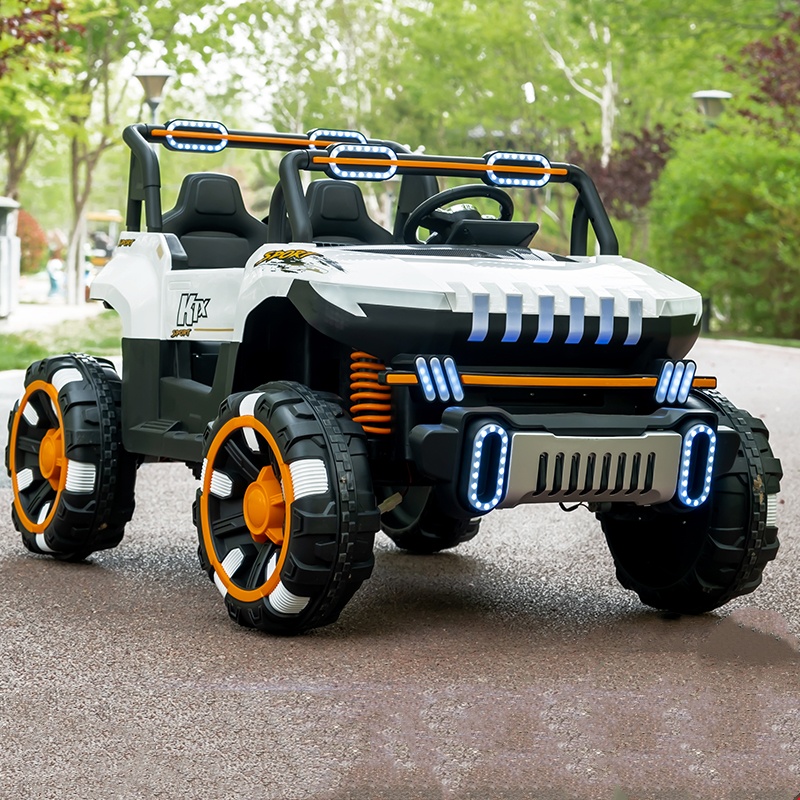 Cheap kids ride on beach buggy/electric ride on car 4 wheels motors car/gift car kids slide car with music lights electric car