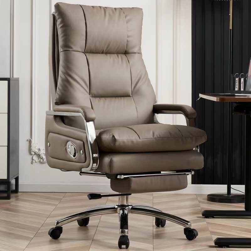 High end quality office chair with rotatable leg support for home and office use