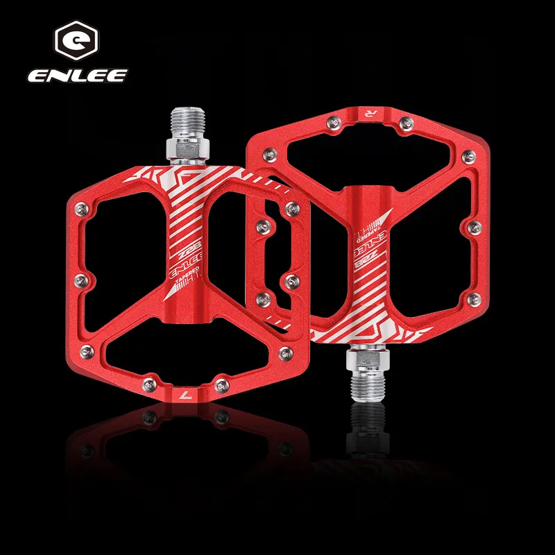 2021 Enlee Alloy Pedals Mountain Bike Pedal Folding Bike Road Bicycle Pedals
