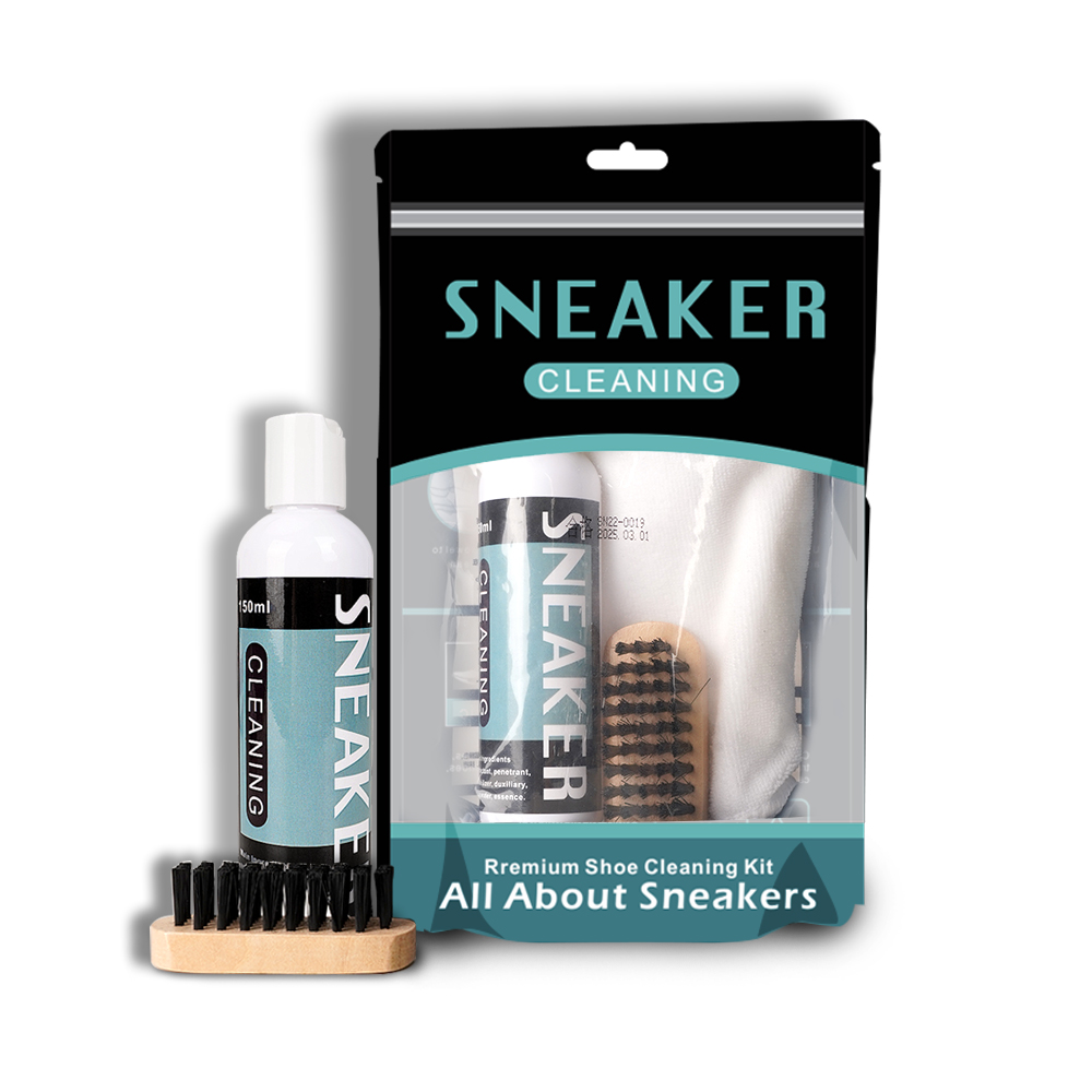 Factory Customized Sneaker Cleaner Kit With Towel Brush Shoe Cleaning Kit Shoe Care Set