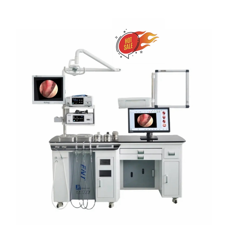 Ent Treatment Unit light treatment Unit diagnose Single Station With Endoscopy Camera System ENT head ENT working station unit