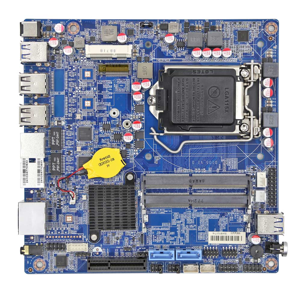 Китайский производитель, материнские платы Mini ITX промышленного класса с портом M.2 PCI-E