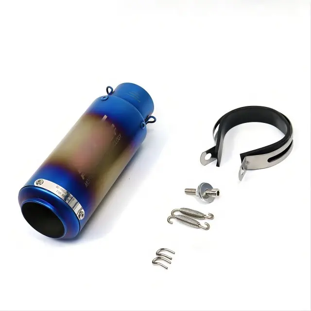 51mm 60mm Motorcycle Exhaust Muffler Escape Sc Project Exhaust Pipe Scooter Motocross for Y23-38t Cr-T Yzf-R3 Exhaust