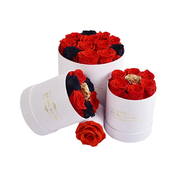 New Product Handmade Artificial Flowers Decorative Preserved Flower In Box