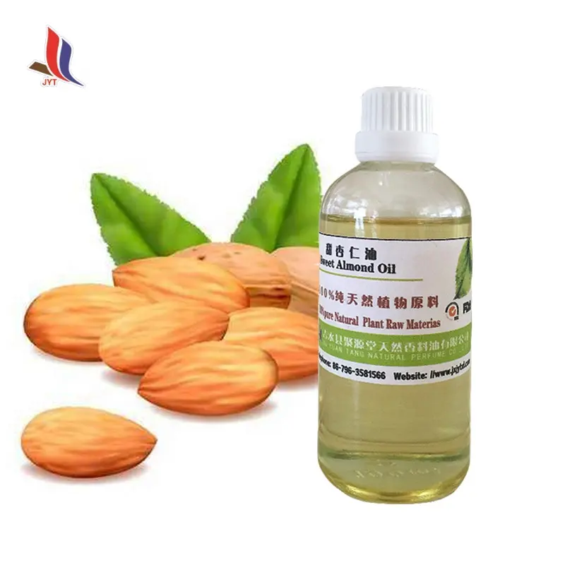 MSDS Pure Natural Organic Sweet Almond Oil Base Carrier Oils Cold Pressed for Skin Care