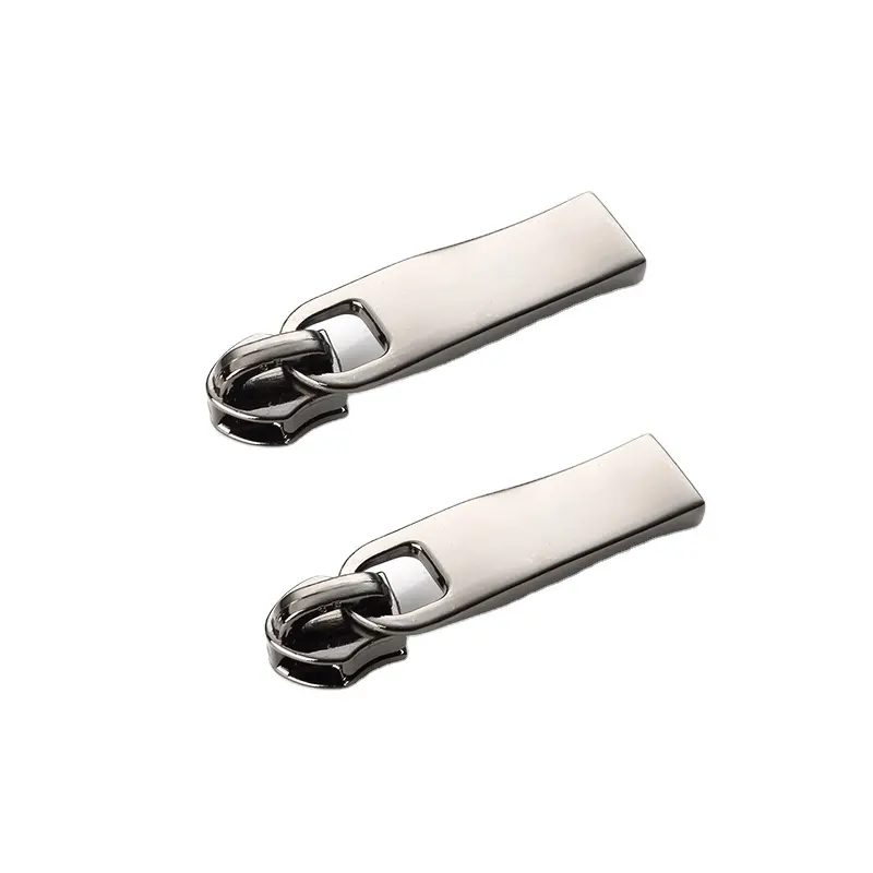Low MOQ for apparel accessory  puller zip runner slider for zipper fashion metal zipper slider