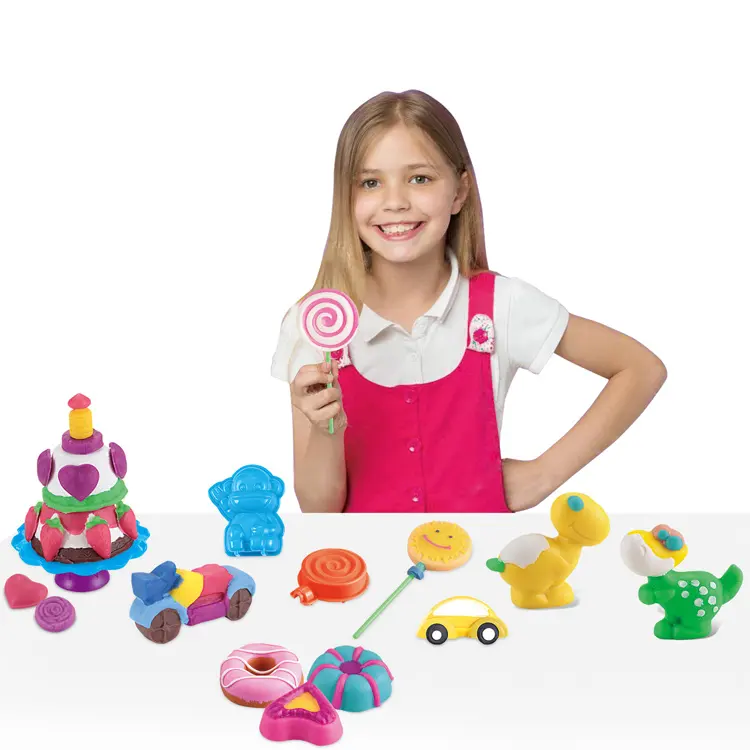 Jarmelo Super Soft Modeling Dough Kit-The Bakery Kit playdough tool toys set