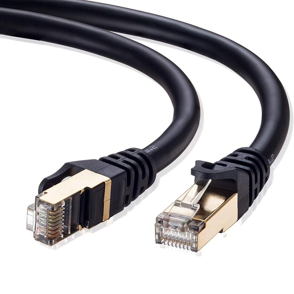 Сетевой патч-корд с гигабитной вилкой, размер OEM, RJ45, SFP, SFTP, CAT6, CAT7, Интернет, Lan, 30 м, 40 м, 50 м, 100 м