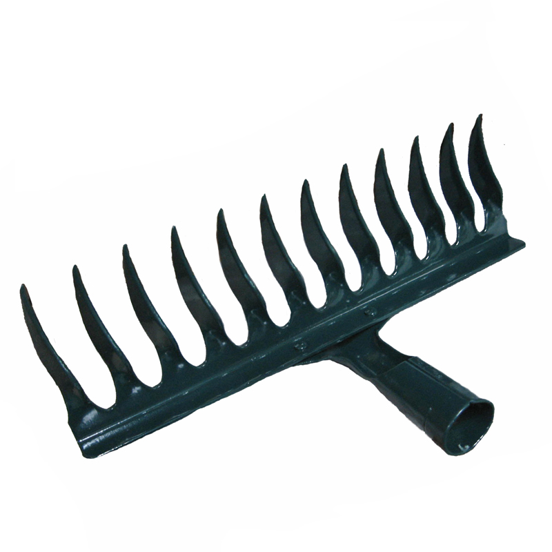 14 teeth Garden steel lawn leaf farming rake head
