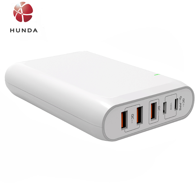 2020 Новое поступление 100 Вт 120 Вт многопортовое быстрое QC3.0 USB C PD дорожное настенное зарядное устройство для ноутбука и телефона