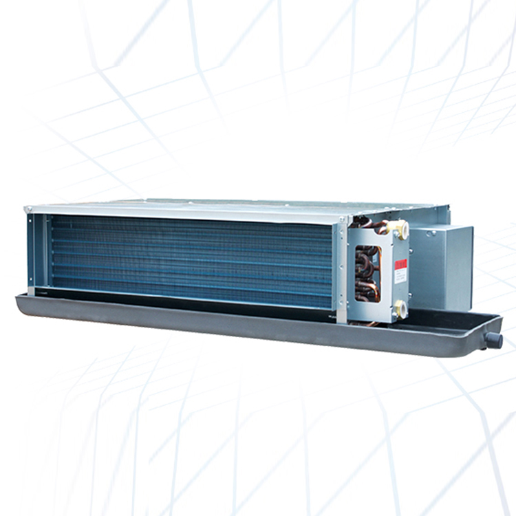 Large cooling capacity 2.0-12.6kW horizontal concealed installation fan coil cold water ceiling fan coil